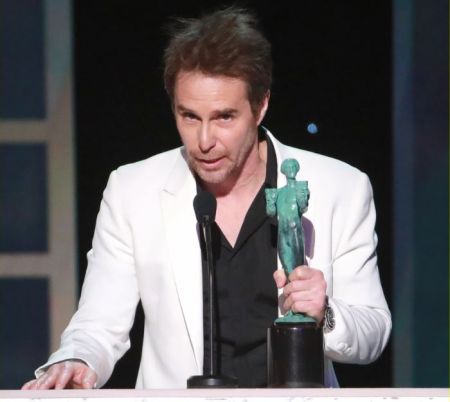 Sam Rockwell won the SAG Award as the best male actor in a television movie or miniseries