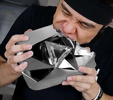 Matt Stonie is eating his Diamond Play Button chocolate cake. Know more about his current girlfriend in 2020?
