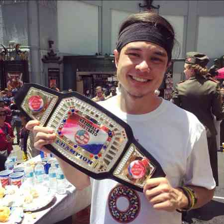 Matt Stonie holding the Donut Eating Championship title. What's the new flame in his love life?
