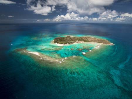 Clare Sarah Branson's father, Richard Branson bought the Necker Island
