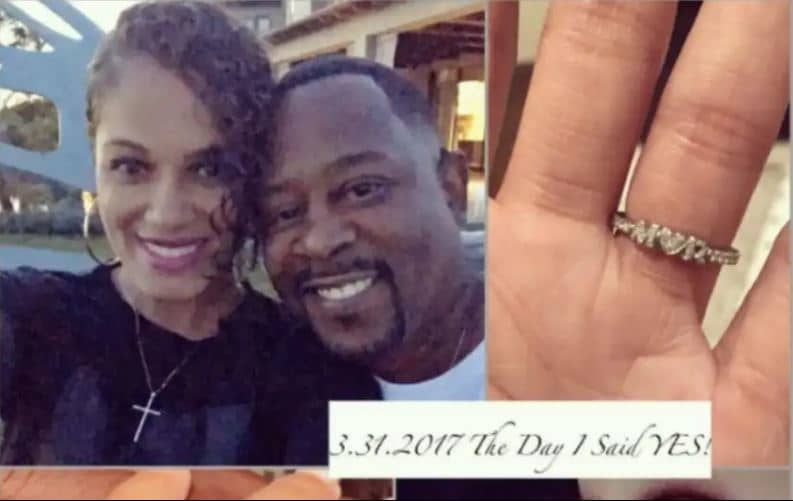 Martin lawrence and Roberta Moradfar. Know more about Martin's engagement, marriage, wedding, celebration, honeymoon, and children.