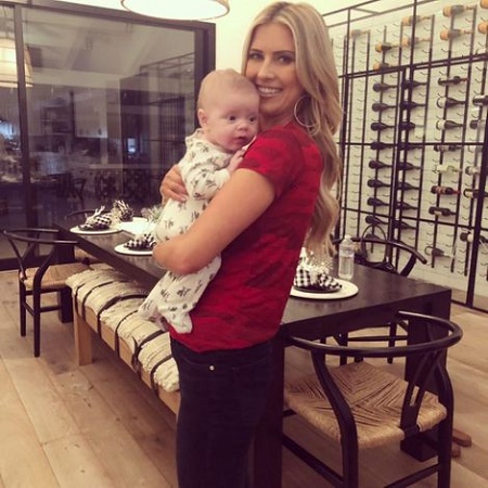 Christina Anstead welcomed a new baby, Hudson London Anstead with Ant Anstead