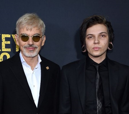 Billy Bob Thornton pictured with his son Willam Thornton.