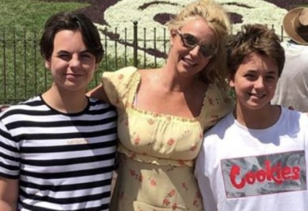 Britney Spears has two children from her second marriage.