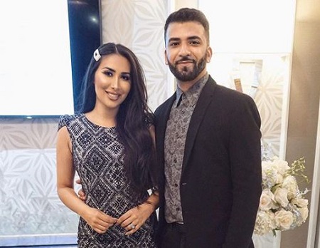  The make-up artist Tamanna Roashan is dating her boyfriend Khushal Aqmal since 2003.