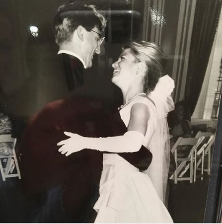 Martha Maccallum and Daniel John Gregory During Their Wedding Day in 1992
