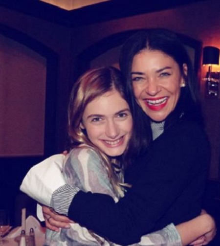 Nicole Elizabeth Berger with her Clover co-actress Jessica Szohr (right).