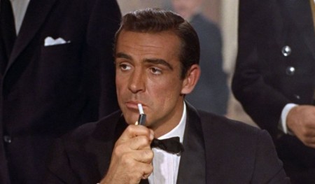 Sean Connery as James Bond introduction in Dr, No