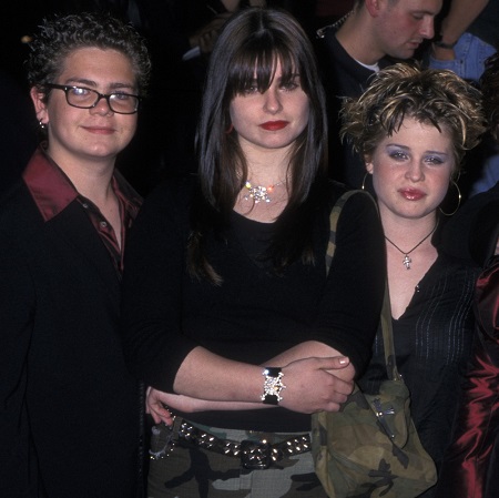 ack Osbourne With His Sisters, Aimee Osbourne and Kelly Osbourne