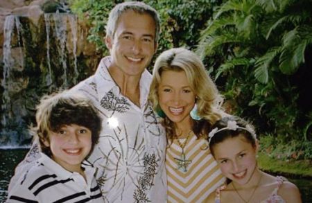 Stefani Schaefer with her family.