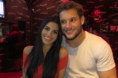 Madison Gesiotto and Nick Bosa