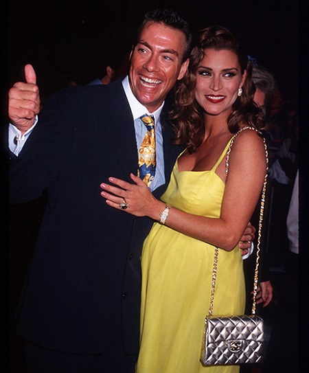 Jean-Claude Van Damme and His Fourth Wife, Darcy LaPier 