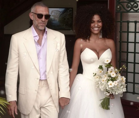 : Tina Kunakey and Vincent Cassey got married on August 24, 2018.