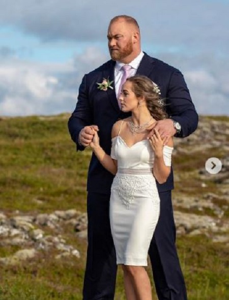  Kelsey Henson and Hafþór Júlíus Björnsson are married since August 24, 2018.