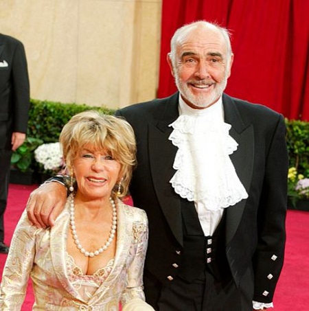 Sir Sean Connery & Micheline Roquebrune were married from 1975 until his death.