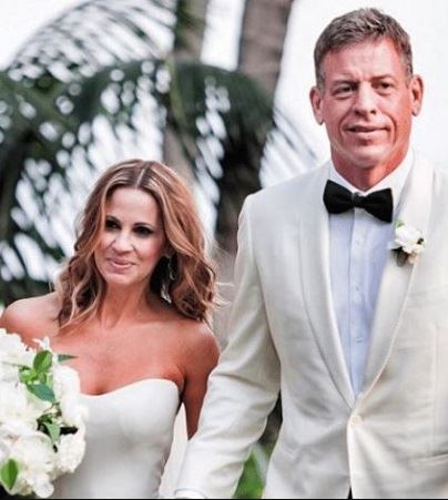 Troy Aikman and Catherine ''Capa'' Mooty got married in September 2017.