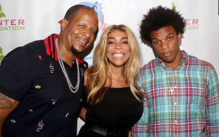 Kevin Hunter Jr. With His Father, Kevin Hunter and Mother, Wendy Williams