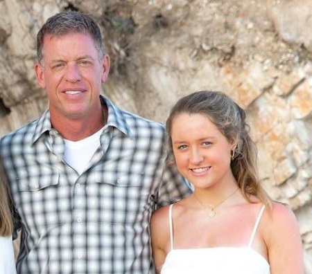 Alexa Marie Aikman is the second-born daughter of the retired American football player Troy Aikman.
