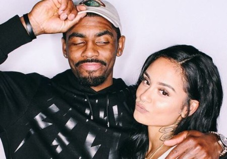 Kyrie Irving and his ex, Kehlani.