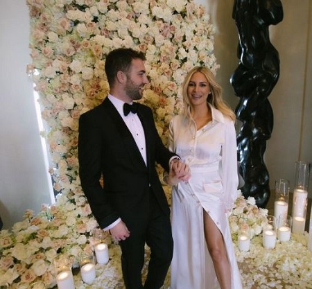 : Morgan and Jordan McGraw tied the wedding knot on December 9, 2020, in a private ceremony. 