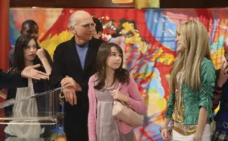Romy appeared on Hannah Montana.
