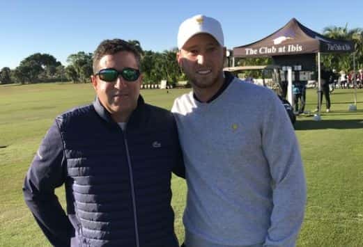 Former World No. 7, Jay Berger's son, Daniel Berger is world class golfer.