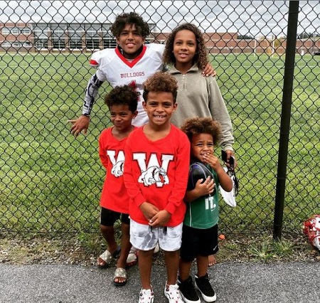 Chelsie Kyriss Has Five Children, 3 Boys With Antonio Brown and Two Kids From Her Previous Relationship