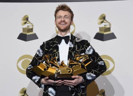 Finneas got five Grammy Awards at the 62nd Annual Grammy Awards