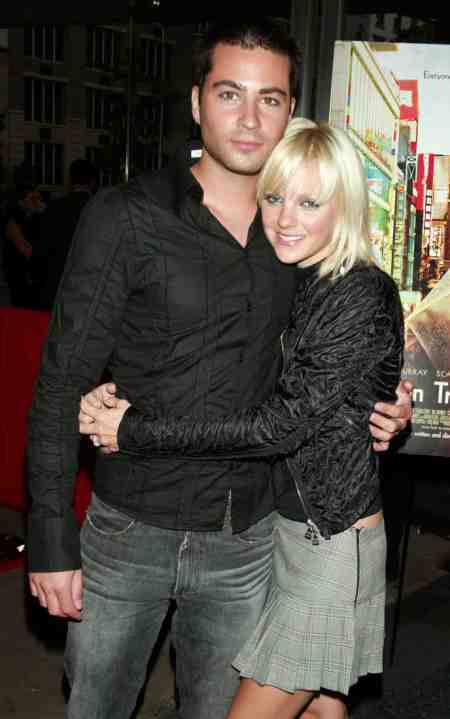 Anna Faris and her first estranged husband, Ben Indra
