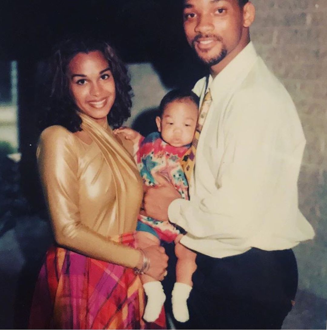 Will Smith first wife Sheree and his first kid, Trey