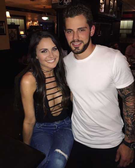 Ali Nugent and her ex-boyfriend, Tyler Seguin. Know more about Nugent's current relationship status.