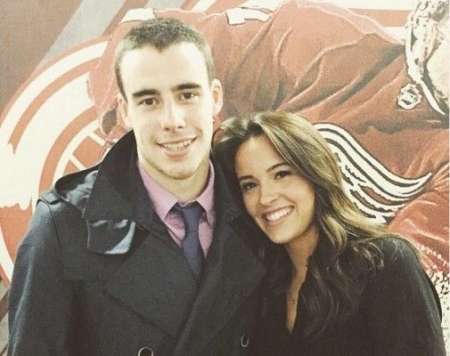 Ali Nugent's former partner, Reilly Smith with his current girlfriend, Caroline Lunny. Find more exciting things about Ali Nugent's current relationship status.
