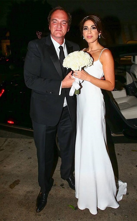 Quentin Tarantino and Daniella Pick had wedding infornt of 50 people