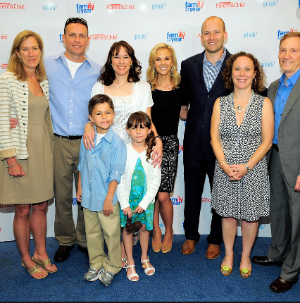 Tim Hasselbeck And His Wife Elisa Filarski With His Entire Family