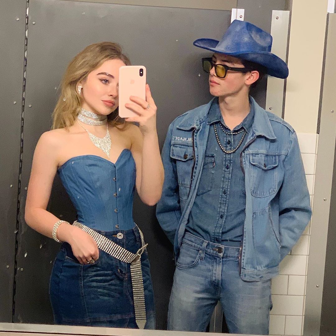 Griffin and his probable girlfriend, Sabrina Carpenter