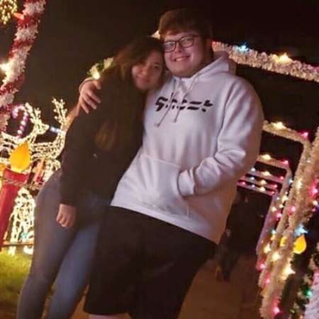Ghost Aydan with his girlfriend, Danielle Sweets celebrating their first Christmas Eve together. Know more about the couple's dating life.