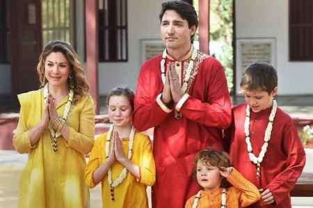 Justin Trudeau in india