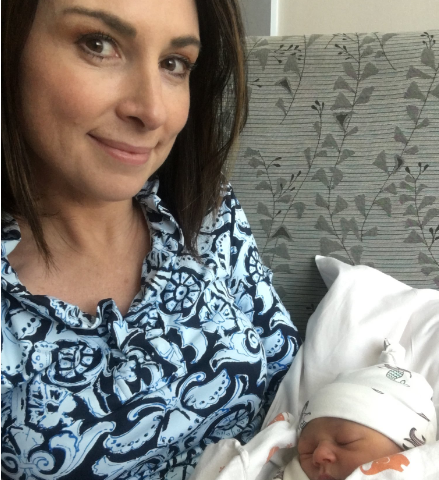 Heidi Przbyla With Her Newly Born Daughter. She post this picture in a twitter which is speculated her daughter.
