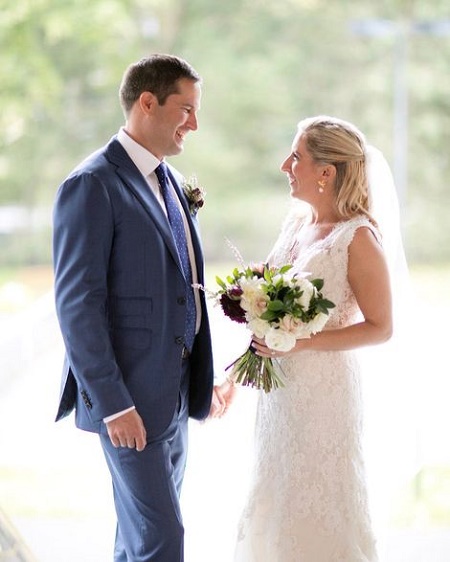  American politician, Seth Moulton weds Liz Boardman on 22nd September of 201 at Old North Church 