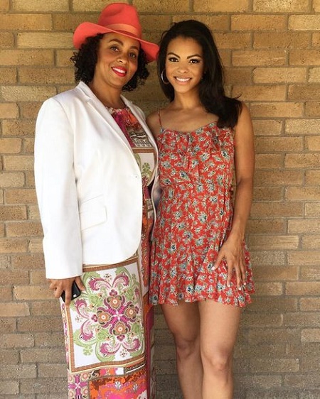 Triana Browne and her mother