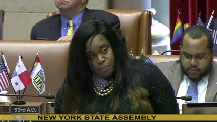 Kimberly Jean Pierre At New York Assembly