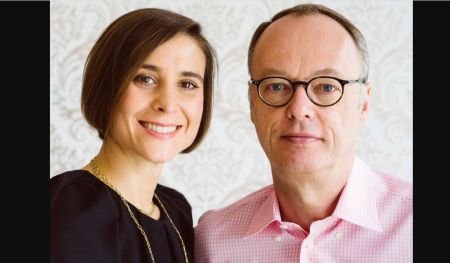 Adrienne Kimball's former husband, Christopher Kimball and his current wife, Melissa Lee Baldino. Know about Adrienne and Christopher's past marital relationship.