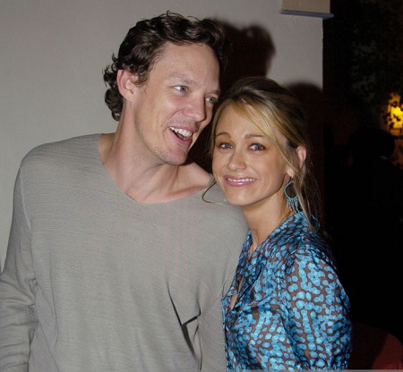 Actor, Matthew Lillard with his ex-girlfriend, Christine Taylor