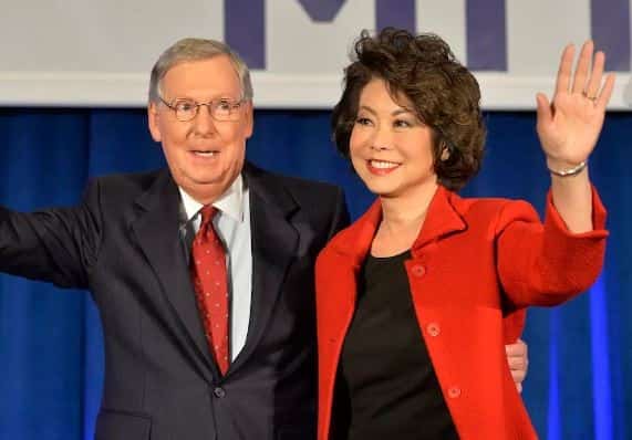  Mitch McConnell married his second wife, Elaine Chao on 6th February 1993.