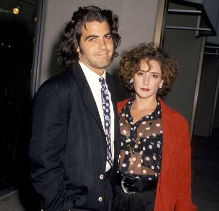 John Slattery's wife, Talia Balsam with her first husband, George Clooney. How is John and Talia's married life going?