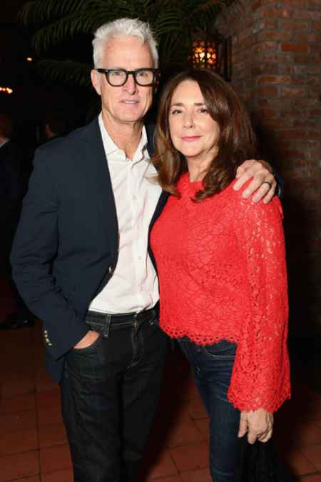 Talia Balsam with her husband, John Slattery. How is the married couple's love life going?
