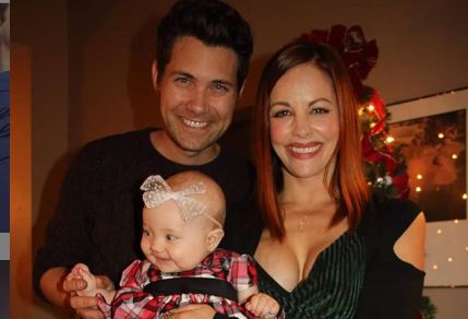 Amy Paffrath ,  Her Husband Drew And Their Newly Born Baby