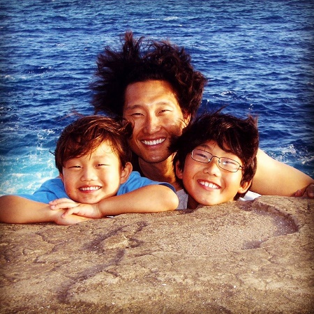 Daniel Dae Kim is a dad of two boys