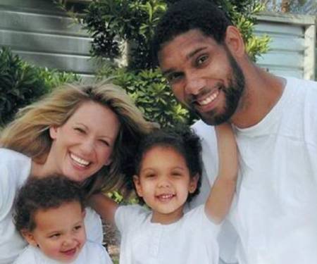 Family photo of Tim Duncan