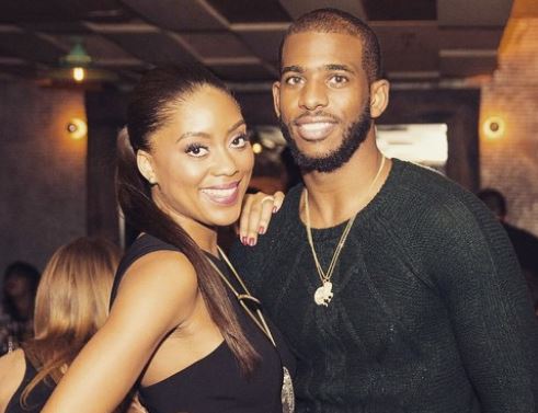 Jada Crawly And Her Husband Chris Paul Attending Party
